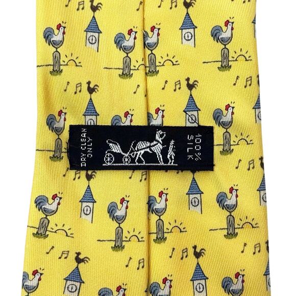 Hermes ‘Rooster’ Tie - Picture 4 of 10